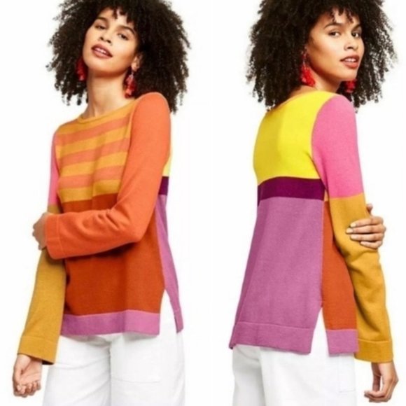 Isaac Mizrahi Sweaters - Isaac Mizrahi x Target 20th Anniversary Colorblock Sweater